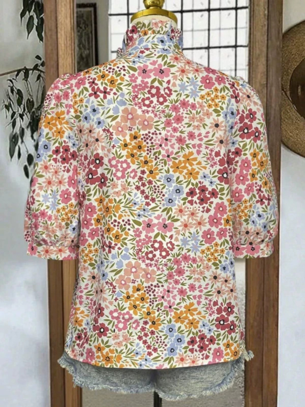 ZARA Loose Comfortable Mid Sleeve Top
